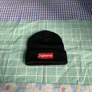 Supreme Black Unisex Beanie